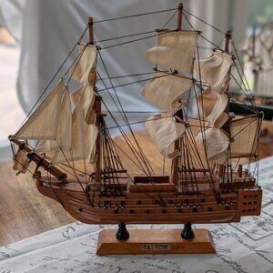 H.M.S. Victory -  Royal Navy Battleship Wooden Model